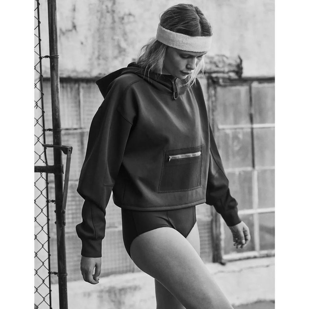 FREE PEOPLE MOVEMENT Outdoor Athleisure Baggy Reach The Summit Scuba Hoodie S/P - Picture 9 of 15